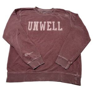Call Her Daddy UNWELL Sweatshirt in Pink
